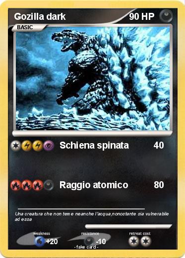 Pokemon Gozilla dark
