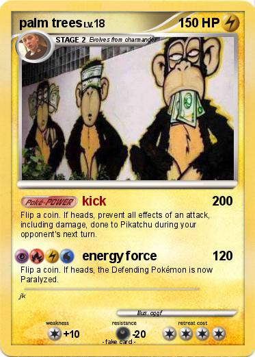 Pokemon palm trees