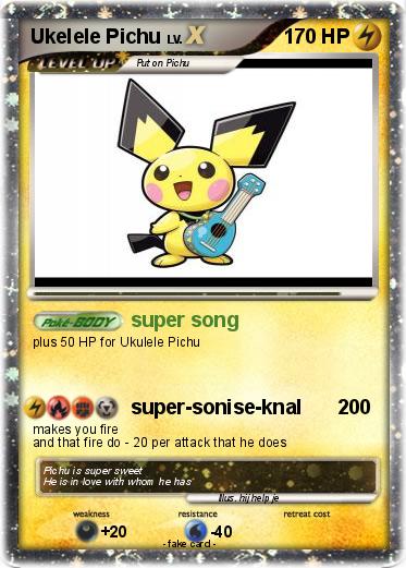 Pokemon Ukelele Pichu
