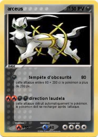 Pokemon arceus
