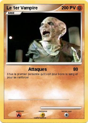 Pokemon Le 1er Vampire