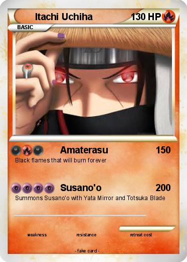 Pokemon Itachi Uchiha