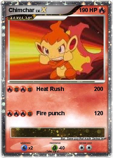 Pokemon Chimchar