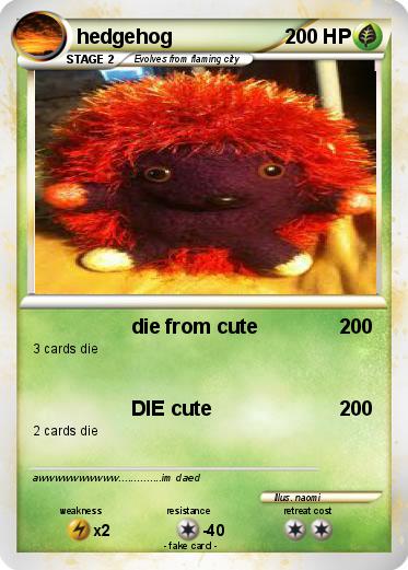 Pokemon hedgehog