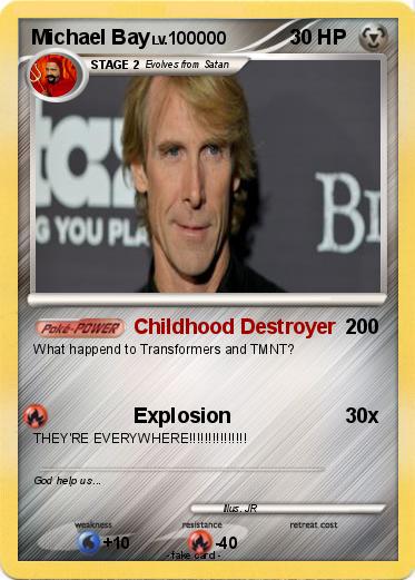 Pokemon Michael Bay