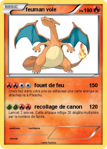Pokemon feuman vole