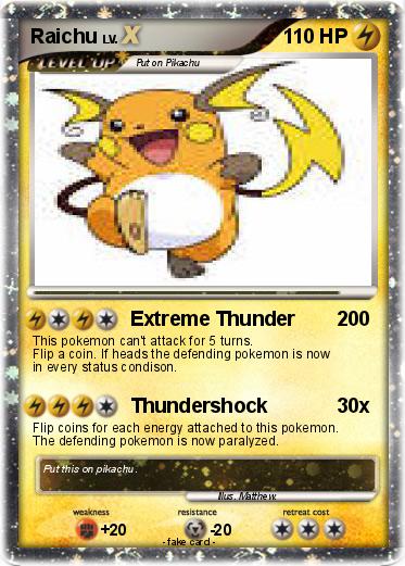 Pokemon Raichu