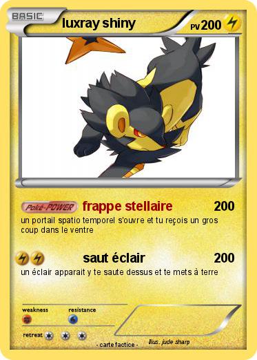 Pokemon luxray shiny