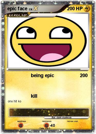 Pokemon epic face