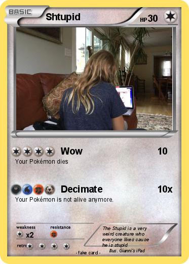 Pokemon Shtupid