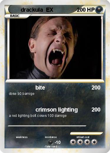 Pokemon drackula  EX