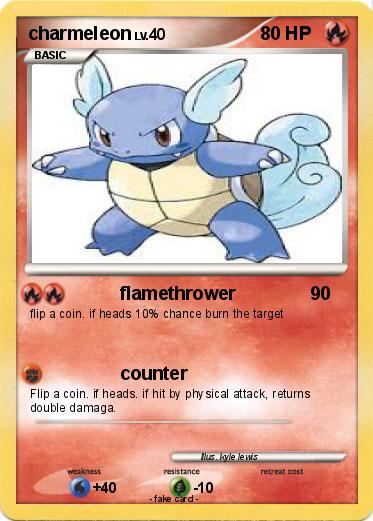 Pokemon charmeleon