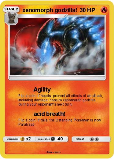 Pokemon xenomorph godzilla!