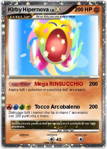 Pokemon Kirby Hipernova