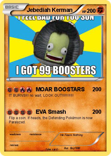 Pokemon Jebediah Kerman
