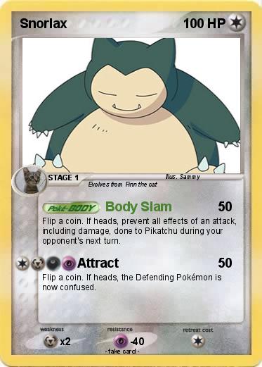 Pokemon Snorlax