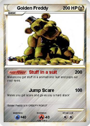 Pokemon Golden Freddy