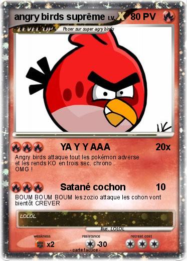 Pokemon angry birds suprême