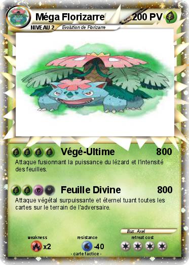 Pokemon Méga Florizarre