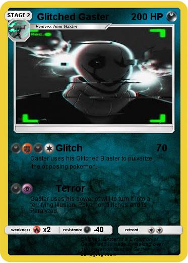 Pokemon Glitched Gaster