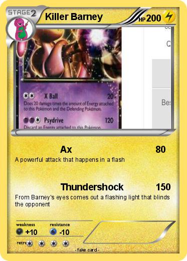 Pokemon Killer Barney