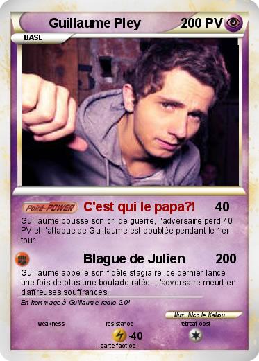 Pokemon Guillaume Pley