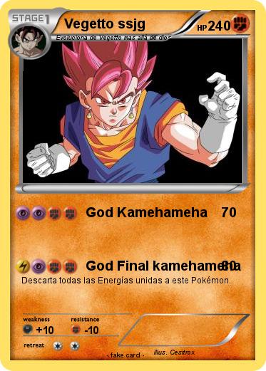 Pokemon Vegetto ssjg