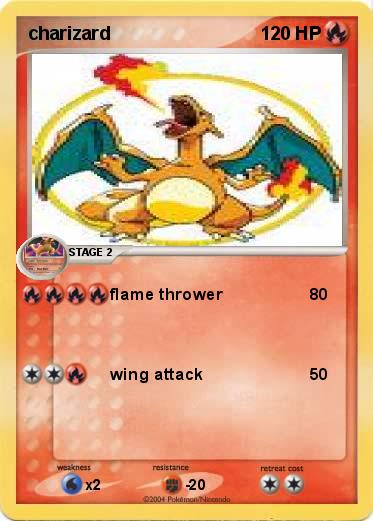 Pokemon charizard