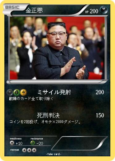 Pokemon 金正恩