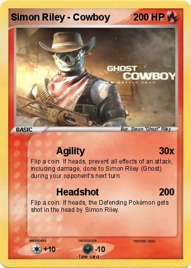 Pokemon Simon Riley - Cowboy