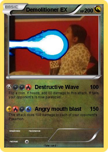 Pokemon Demolitioner EX