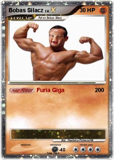 Pokemon Bobas Siłacz