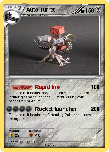 Pokemon Auto Turret