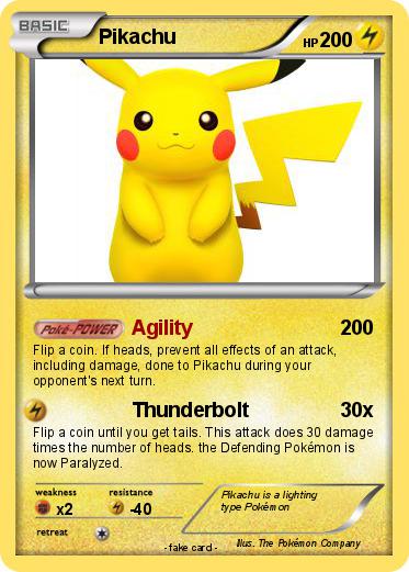 Pokemon Pikachu
