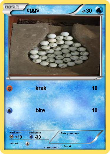 Pokemon eggs