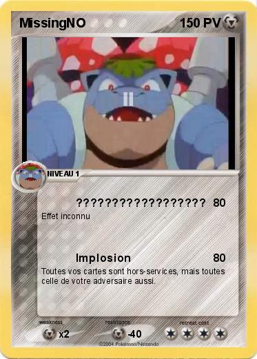 Pokemon MissingNO