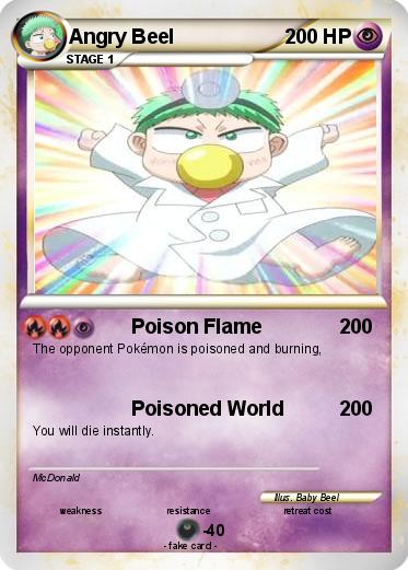 Pokemon Angry Beel