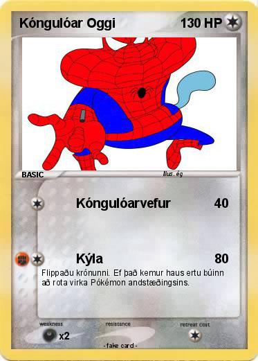 Pokemon Kóngulóar Oggi