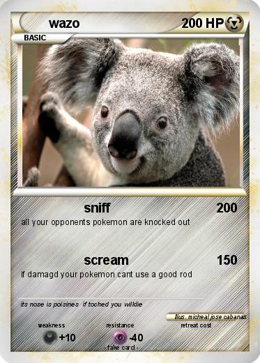 Pokemon wazo