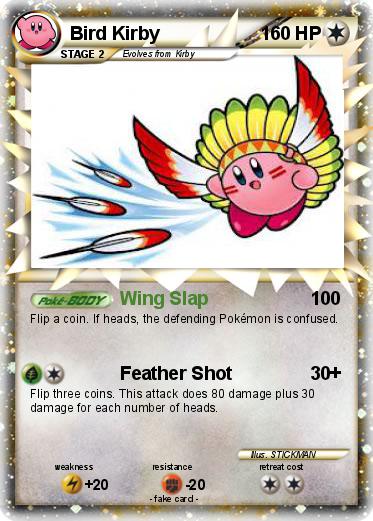 Pokemon Bird Kirby