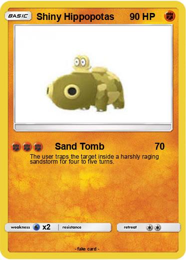 Pokemon Shiny Hippopotas