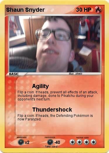 Pokemon Shaun Snyder