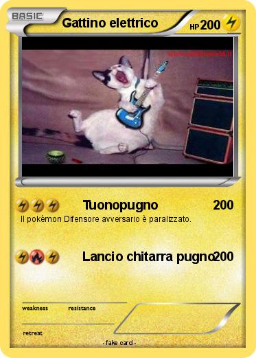 Pokemon Gattino elettrico