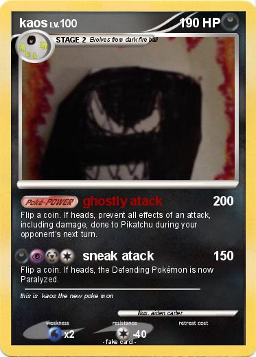 Pokemon kaos