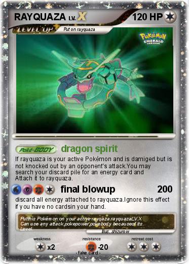 Pokemon RAYQUAZA