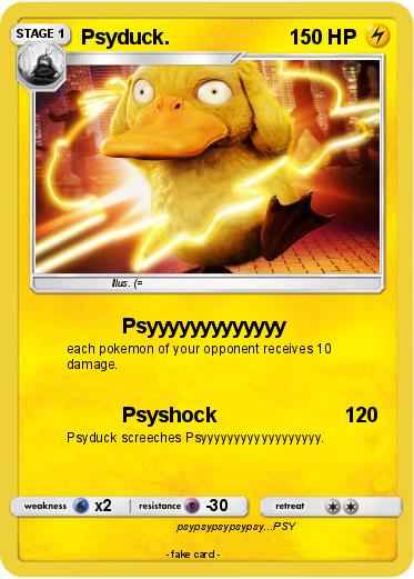 Pokemon Psyduck.
