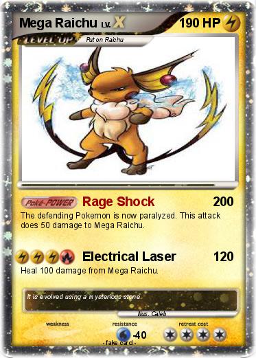 Pokemon Mega Raichu