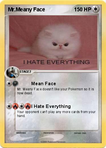 Pokemon Mr.Meany Face
