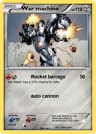 Pokemon War machine