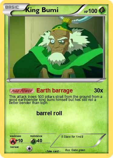 Pokemon King Bumi